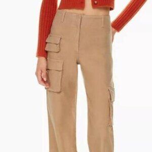 ARITZIA TNA WILFRED PICTURE CARGO PANT SIZE 2 LIMITED EDITION (WILDWOOD)